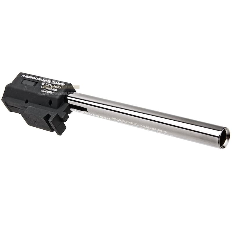 Guarder 6.02 Inner Barrel w/ Chamber Set for Tokyo Marui G17 Gen 4 GBB Pistol (Length :97mm) - Bang Bang Airsoft