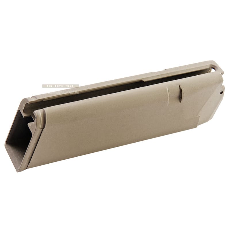 Guarder Aluminum Magazine Case for Tokyo Marui Model 17 / 18C / 22 / 34 GBB Pistol (9MM / Cerakote FDE) - Bang Bang Airsoft