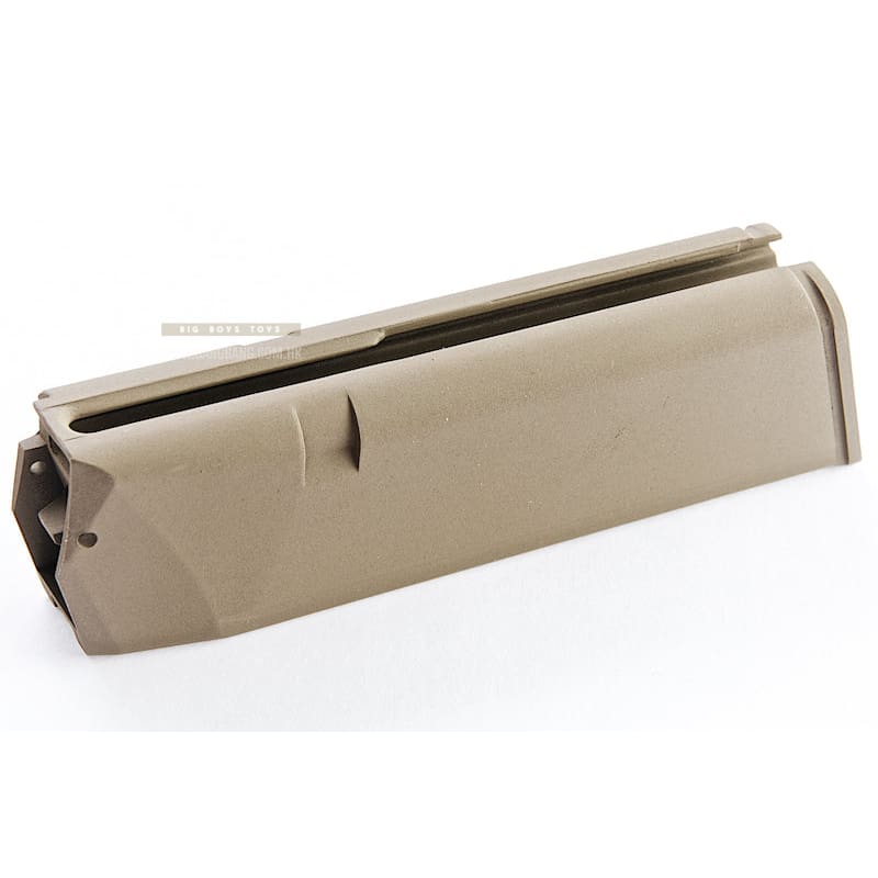 Guarder Aluminum Magazine Case for Tokyo Marui Model 17 / 18C / 22 / 34 GBB Pistol (9MM / Cerakote FDE) - Bang Bang Airsoft