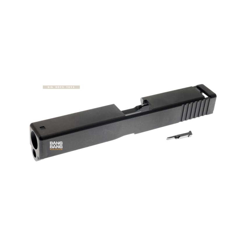 Guarder Aluminum Slide for Tokyo Marui Model 17 - Black (Blank Version) - Bang Bang Airsoft