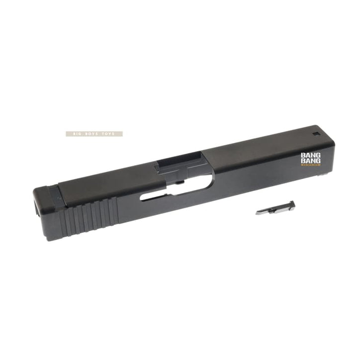 Guarder Aluminum Slide for Tokyo Marui Model 17 - Black (Blank Version) - Bang Bang Airsoft