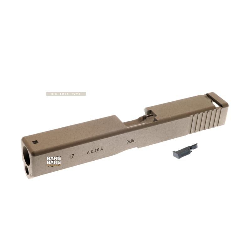 Guarder Aluminum Slide for Tokyo Marui Model 17 - Cerakote FDE - Bang Bang Airsoft