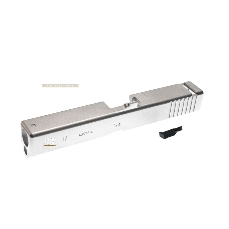 Guarder Aluminum Slide for Tokyo Marui Model 17 - Silver - Bang Bang Airsoft