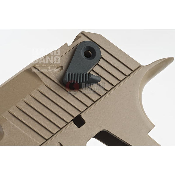 Guarder Aluminum Slide & Frame for Tokyo Marui DE .50 (New Version) - Cerakote FDE - Bang Bang Airsoft