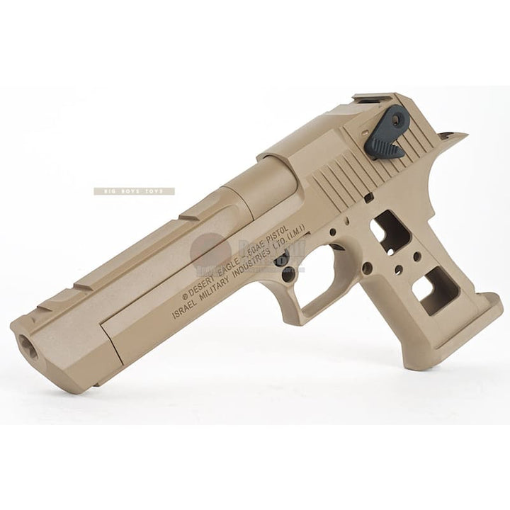 Guarder Aluminum Slide & Frame for Tokyo Marui DE .50 (New Version) - Cerakote FDE - Bang Bang Airsoft