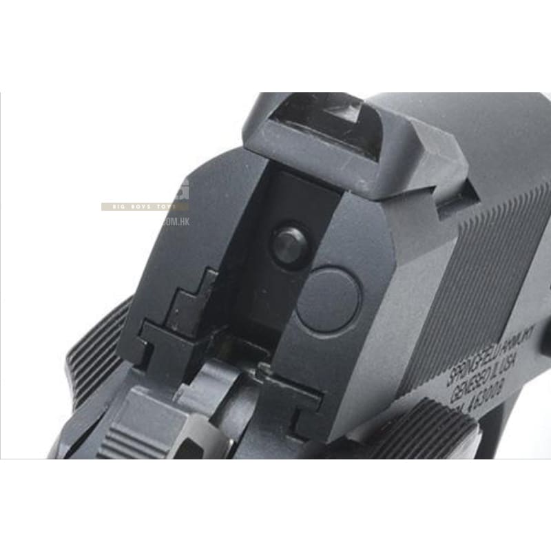 Guarder Aluminum Slide & Frame Kit for Tokyo Marui MEU .45 GBB Series (Wooden Grip Panel ) - Black - Bang Bang Airsoft