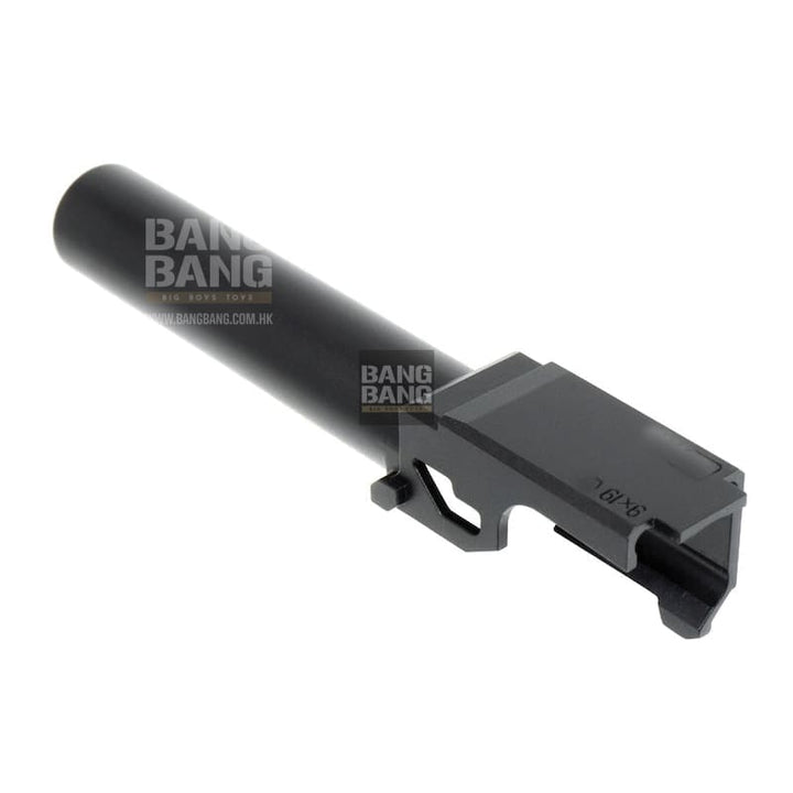 Guarder CNC Steel Outer Barrel for Tokyo Marui G19 GBB Pistol - Black - Bang Bang Airsoft