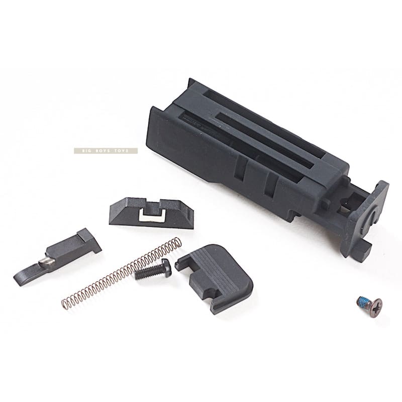 Guarder CNC Steel Slide & Barrel Set for Tokyo Marui Model 17 - Black - Bang Bang Airsoft