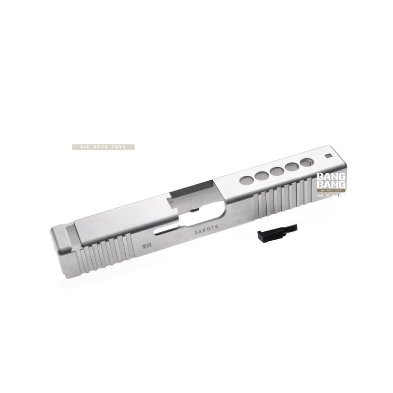 Guarder Custom II Aluminum Slide for Tokyo Marui Model 17 - Silver - Bang Bang Airsoft