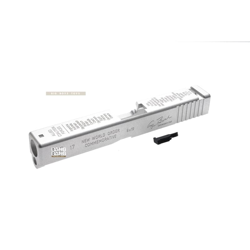 Guarder - Desret Storm UD000 Aluminum Slide for Tokyo Marui Model 17 - Aluminum Original Silver - Bang Bang Airsoft