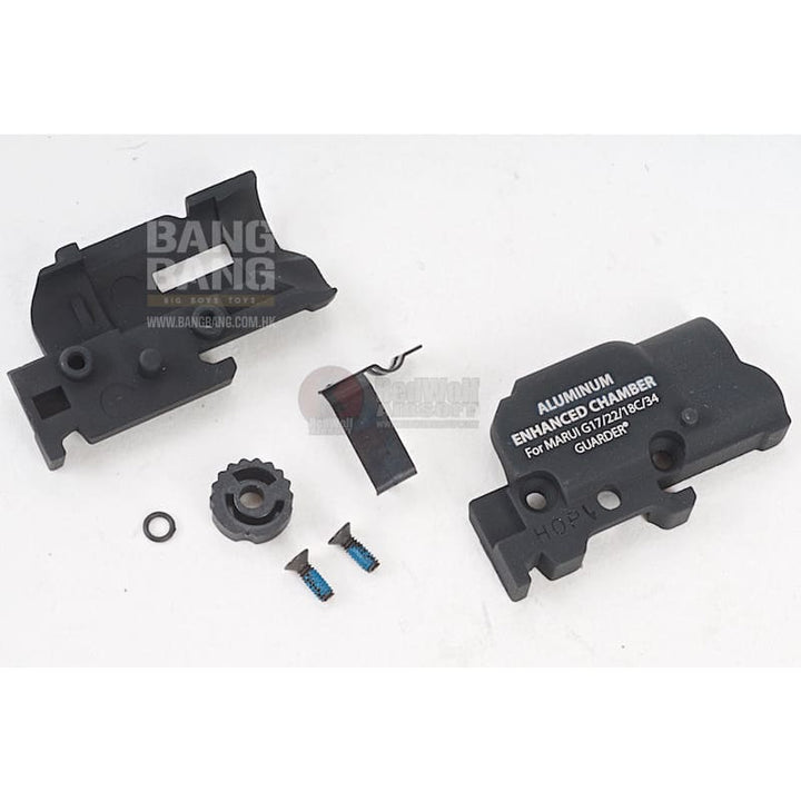Guarder Enhanced Hop - Up Chamber Set for Tokyo Marui Model 17 / 18C / 22 / 34 - Bang Bang Airsoft