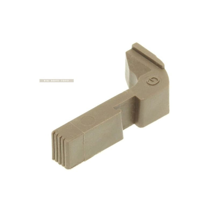 Guarder Extended Magazine Release for Tokyo Marui / KJ Works G Series GBB Pistol - FDE - Bang Bang Airsoft