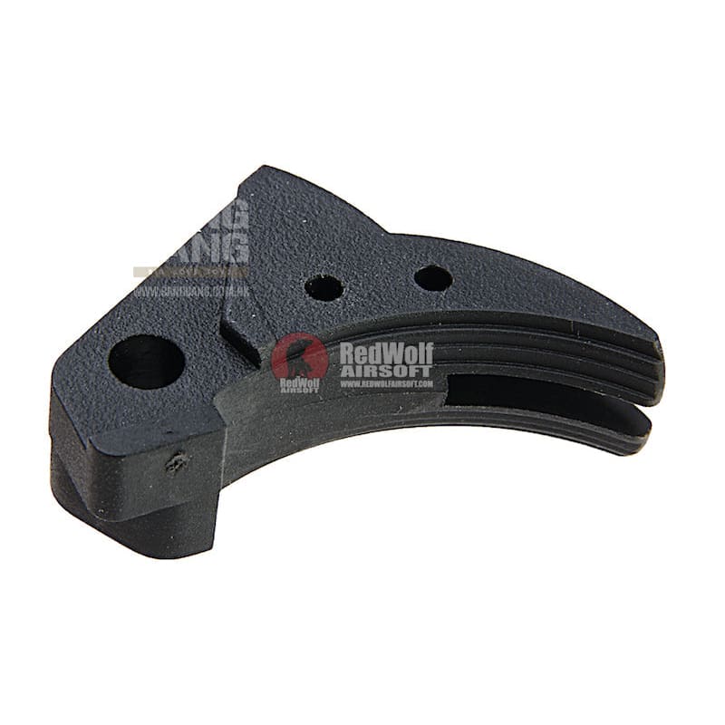 Guarder Ridged Trigger for Tokyo Marui / KJ / WE G Series GBB Pistol (Except G18C) - Black - Bang Bang Airsoft