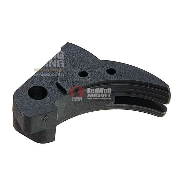 Guarder Ridged Trigger for Tokyo Marui / KJ / WE G Series GBB Pistol (Except G18C) - Black - Bang Bang Airsoft