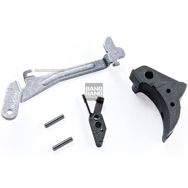 Guarder Smooth Trigger & Lever Group for Tokyo Marui Model 17 / 22 / 26 / 34 - Black - Bang Bang Airsoft