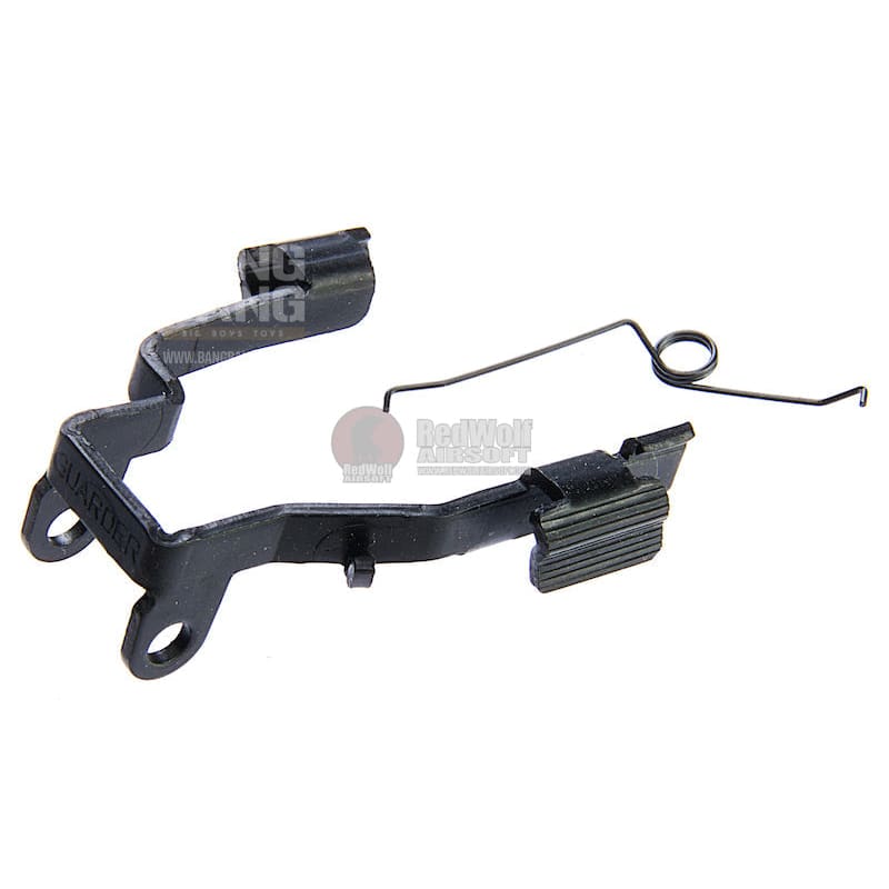 Guarder Steel Slide Stop for Tokyo Marui M&P9 GBB - Black - Bang Bang Airsoft