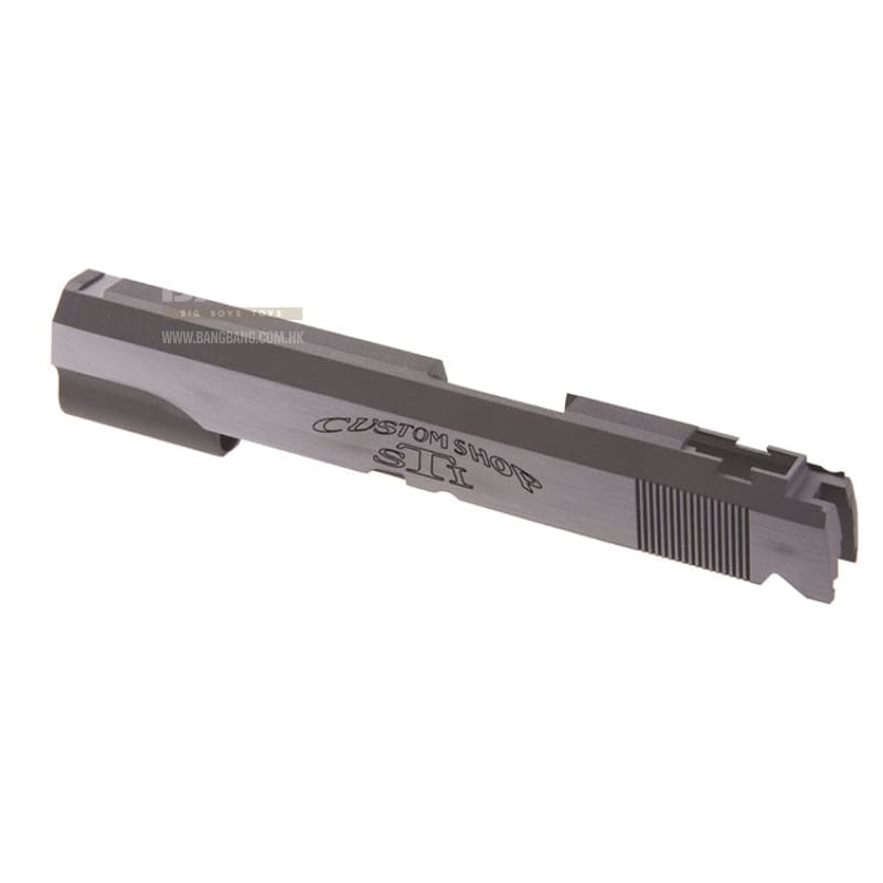 Guarder STI Aluminum Slide for Tokyo Marui Hi - Capa 5.1 GBB Pistol - Cerakote Silver Polishing - Bang Bang Airsoft