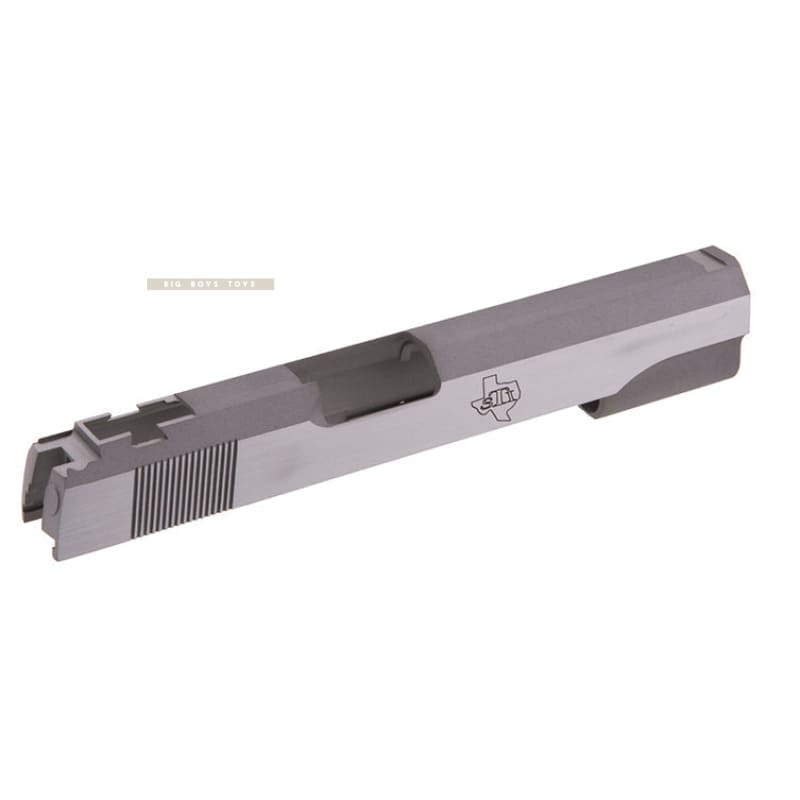 Guarder STI Aluminum Slide for Tokyo Marui Hi - Capa 5.1 GBB Pistol - Cerakote Silver Polishing - Bang Bang Airsoft