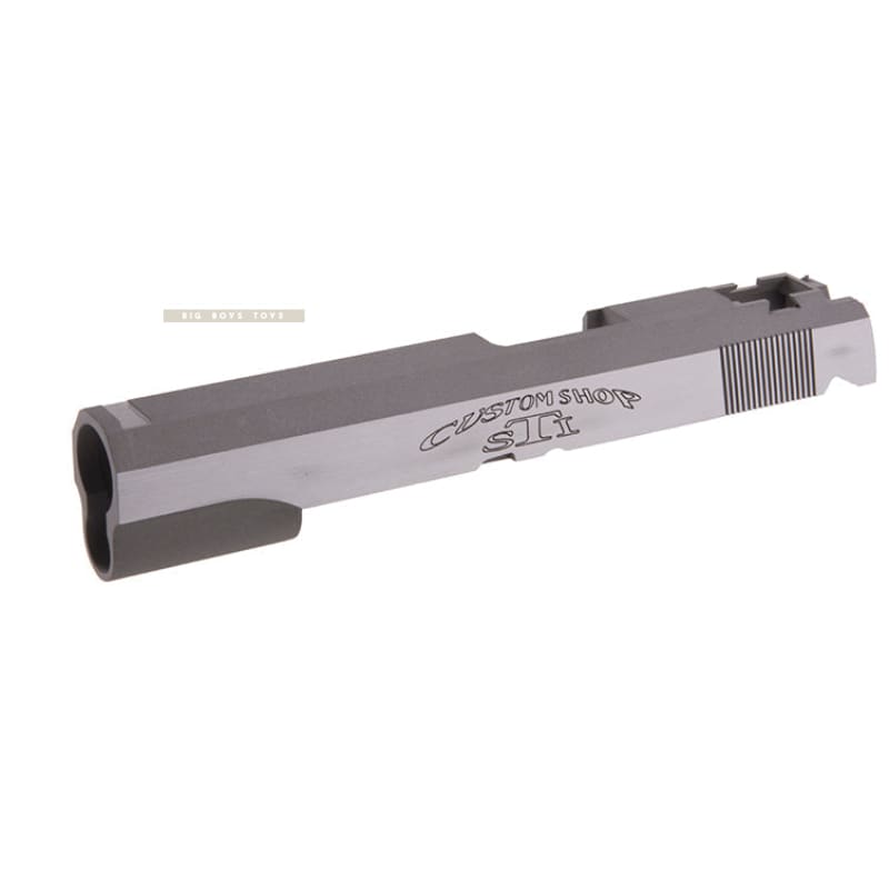 Guarder STI Aluminum Slide for Tokyo Marui Hi - Capa 5.1 GBB Pistol - Cerakote Silver Polishing - Bang Bang Airsoft