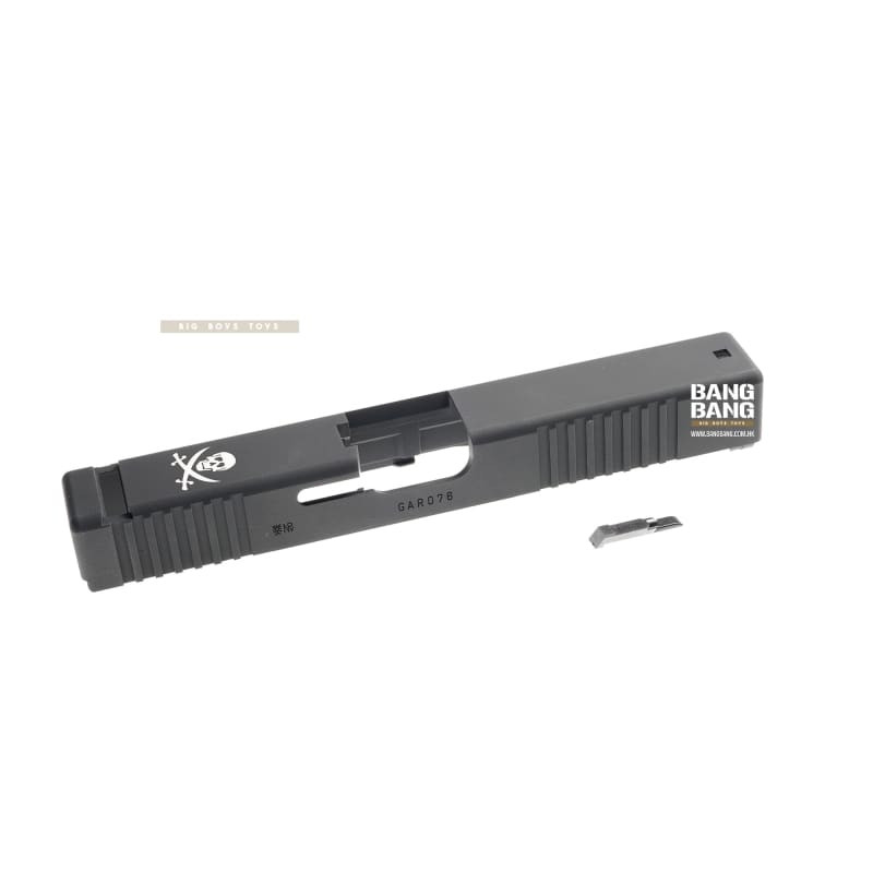 Guarder TF - 141 Aluminum Slide for Tokyo Marui Model 17 - Black - Bang Bang Airsoft