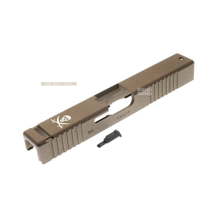 Guarder TF - 141 Aluminum Slide for Tokyo Marui Model 17 - TAN - Bang Bang Airsoft