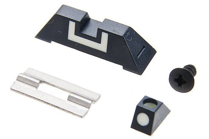 Guarder Tokyo Marui G Series Standard Night Sight Set (Real Rear Sight) - Bang Bang Airsoft