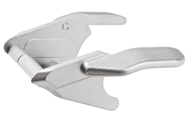 Guarder Tokyo Marui Hi Capa GBB Stainless Steel Ambi Thumb Safety (Standard, Silver) - Bang Bang Airsoft