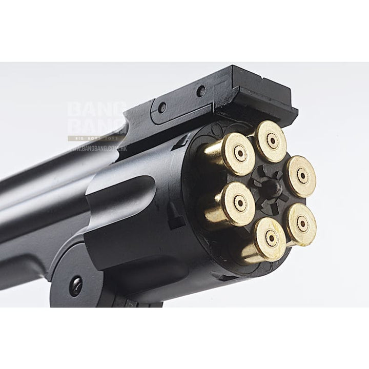 Gun Heaven 793 1877 MAJOR 3 6mm Co2 Revolver - Black - Bang Bang Airsoft