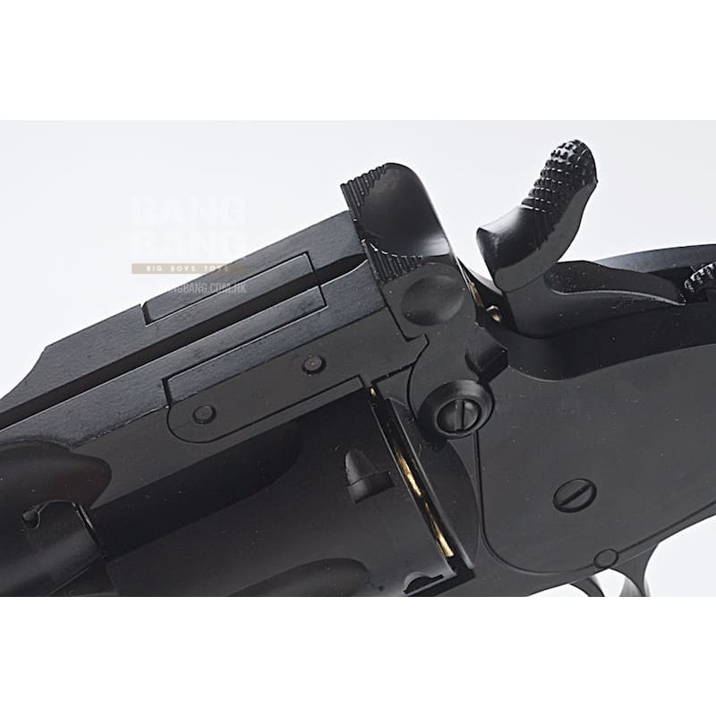 Gun Heaven 793 1877 MAJOR 3 6mm Co2 Revolver - Black - Bang Bang Airsoft