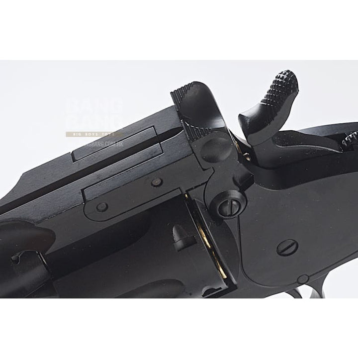Gun Heaven 793 1877 MAJOR 3 6mm Co2 Revolver - Black - Bang Bang Airsoft