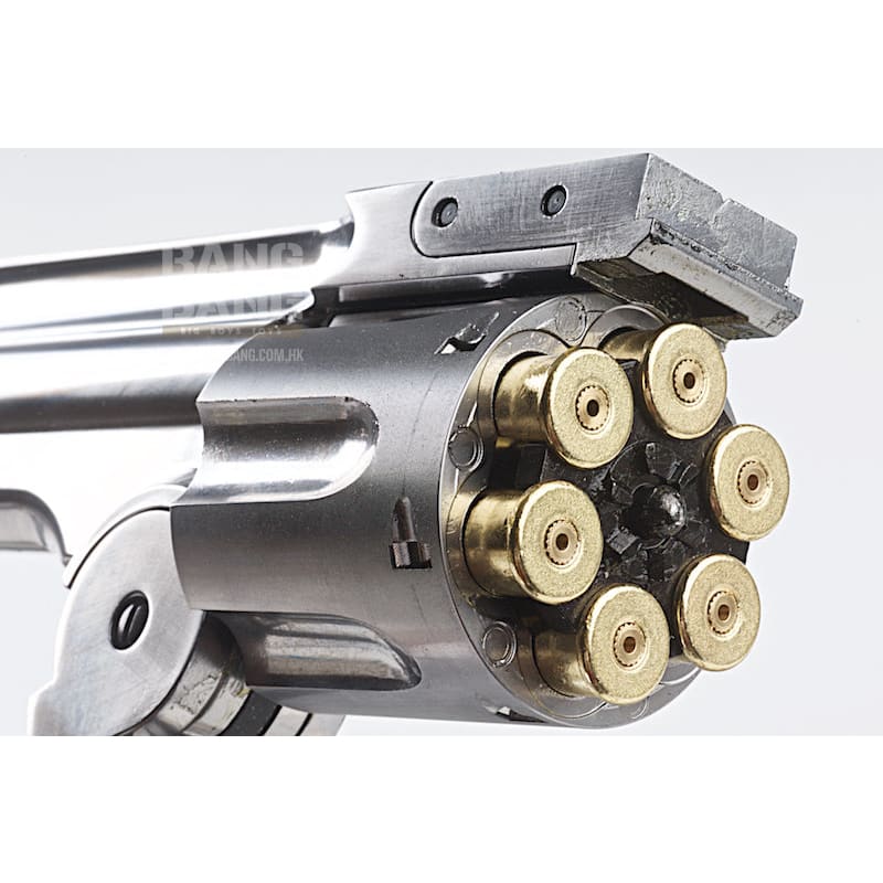 Gun Heaven 793 1877 MAJOR 3 6mm Co2 Revolver - Silver - Bang Bang Airsoft