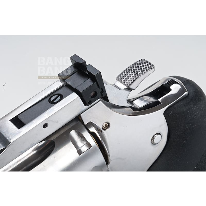 Gun Heaven ASG Dan Wesson 715 4 inch 6mm Co2 Revolver - Silver - Bang Bang Airsoft