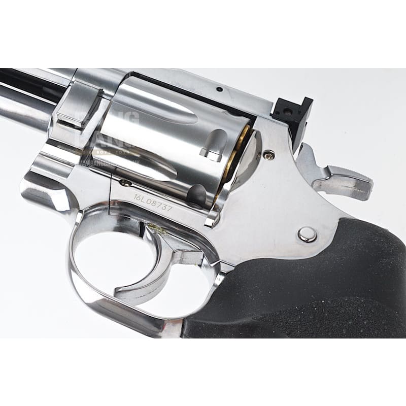 Gun Heaven ASG Dan Wesson 715 4 inch 6mm Co2 Revolver - Silver - Bang Bang Airsoft
