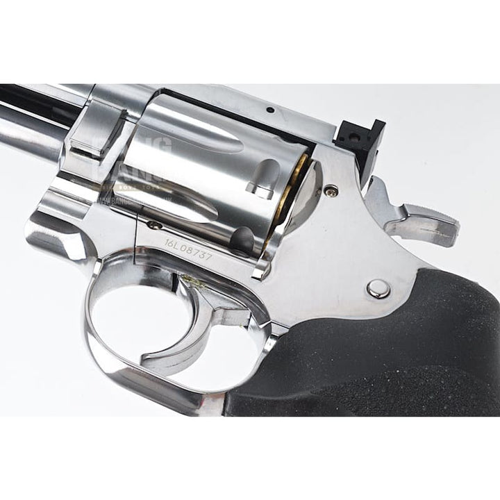 Gun Heaven ASG Dan Wesson 715 4 inch 6mm Co2 Revolver - Silver - Bang Bang Airsoft