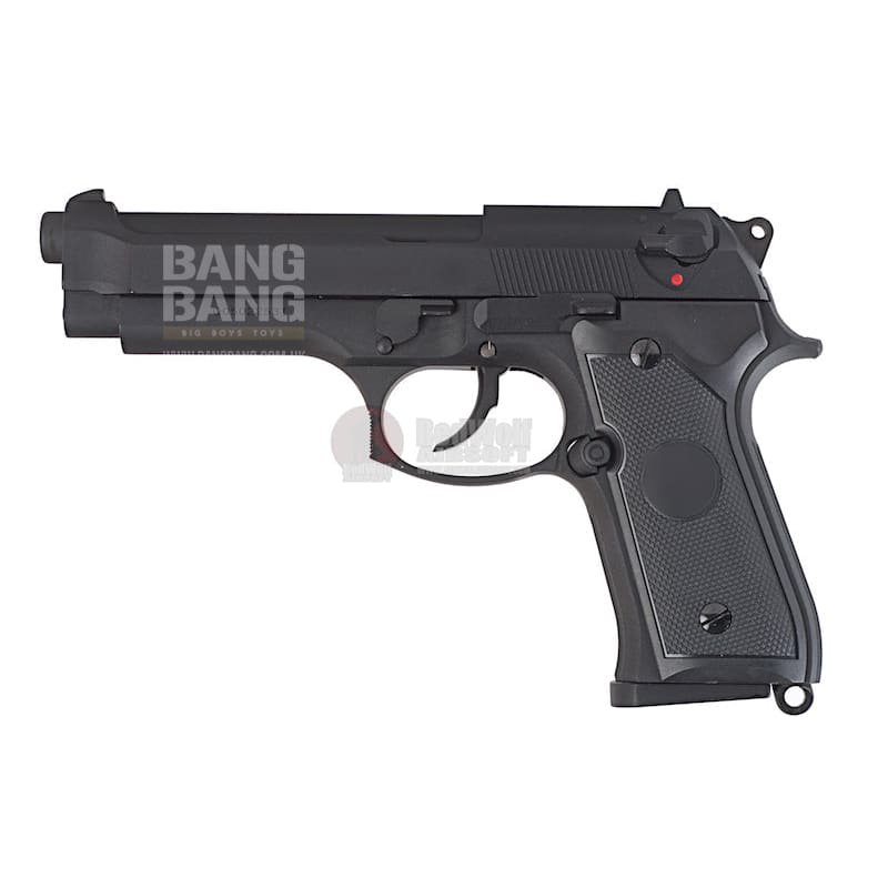 Gun heaven (jp) m92 full metal gas pistol (6mm) - black free