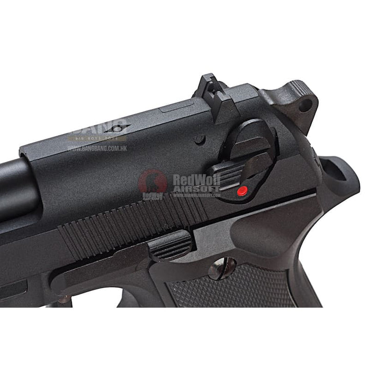 Gun Heaven (JP) M92 Full Metal Gas Pistol (6mm) - Black - Bang Bang Airsoft