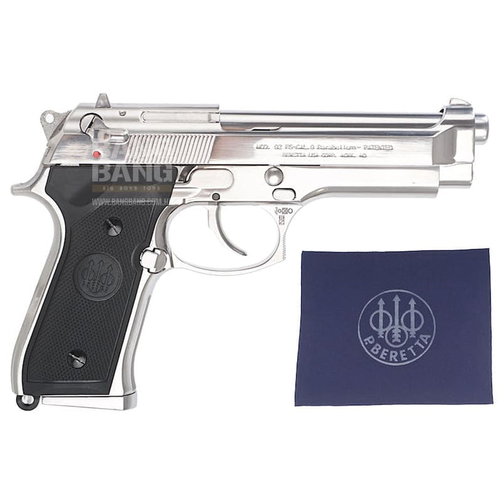 Gun Heaven (JP) M92 Full Metal Gas Pistol (6mm) - Silver - Bang Bang Airsoft