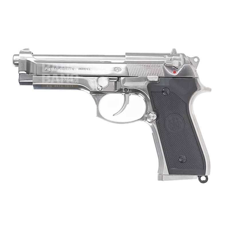 Gun Heaven (JP) M92 Full Metal Gas Pistol (6mm) - Silver - Bang Bang Airsoft