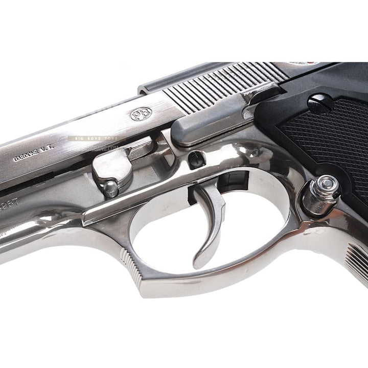 Gun Heaven (JP) M92 Full Metal Gas Pistol (6mm) - Silver - Bang Bang Airsoft