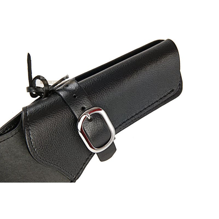 Gun Heaven PU Cowboy Leather Holster - BK - Bang Bang Airsoft