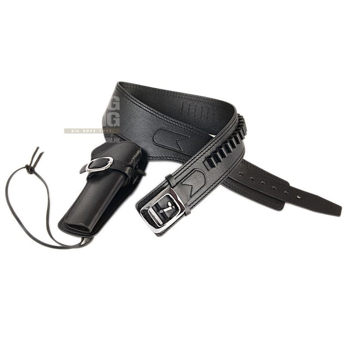 Gun Heaven PU Cowboy Leather Holster - BK - Bang Bang Airsoft