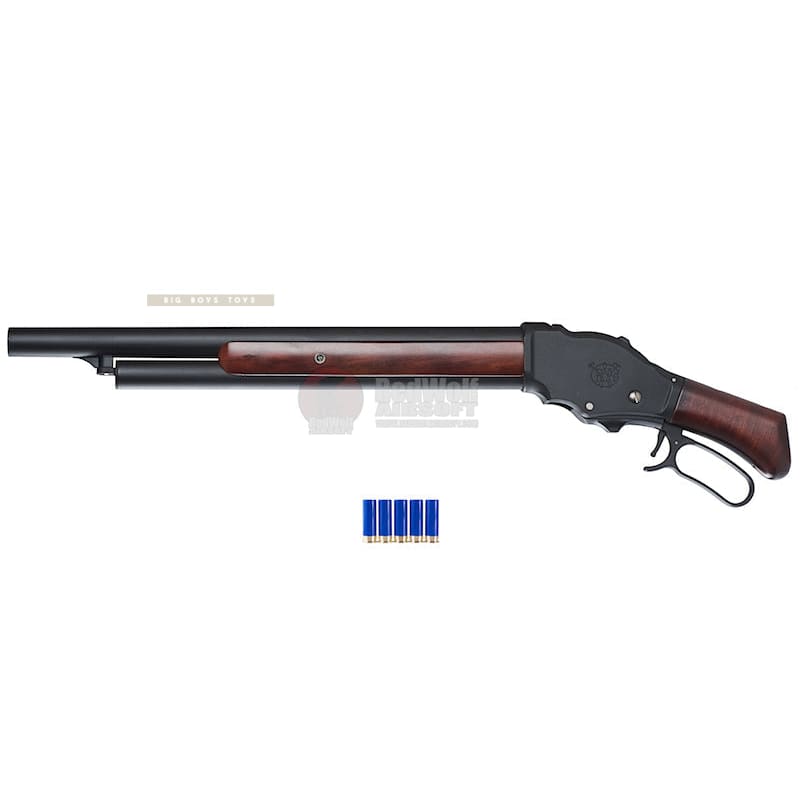 Gun Heaven T2 Shotgun (Wood) - Bang Bang Airsoft