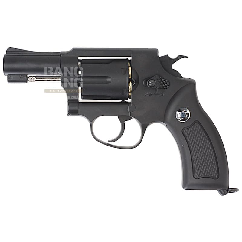 Gun Heaven (Win Gun) 731 2.5 inch Co2 Revolver - Black - Bang Bang Airsoft