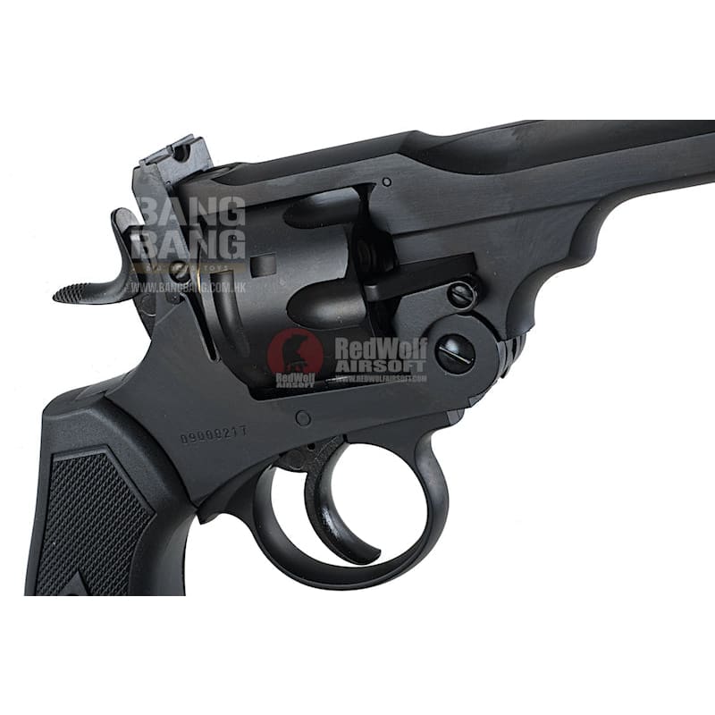 Gun Heaven (Win Gun) Webley MK VI 6mm Co2 Revolver - Black - Bang Bang Airsoft