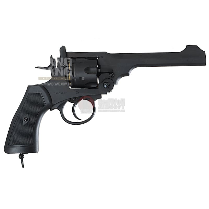 Gun heaven (win gun) webley mk vi 6mm co2 revolver - black