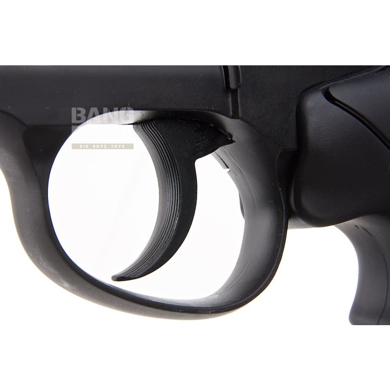 Gun Heaven (WinGun) 701 4 inch 6mm Co2 Revolver (Black Grip) - Black - Bang Bang Airsoft