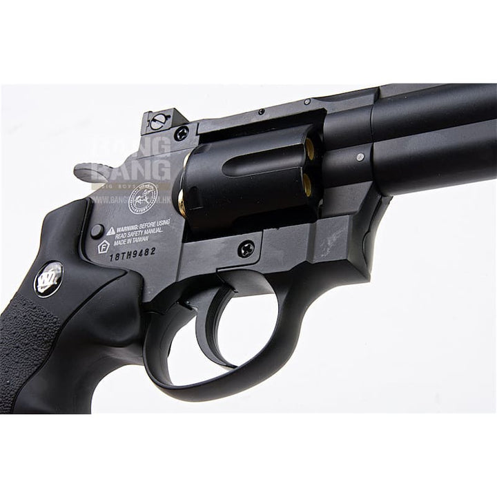 Gun Heaven (WinGun) 708 2.5 inch 6mm Co2 Revolver - Black - Bang Bang Airsoft