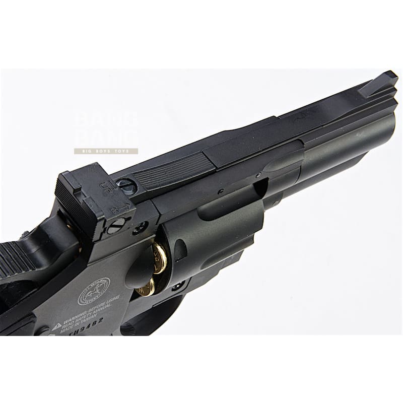 Gun Heaven (WinGun) 708 2.5 inch 6mm Co2 Revolver - Black - Bang Bang Airsoft