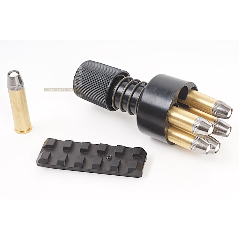 Gun Heaven (WinGun) 708 2.5 inch 6mm Co2 Revolver - Silver - Bang Bang Airsoft