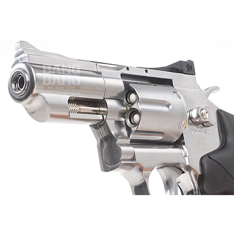 Gun Heaven (WinGun) 708 2.5 inch 6mm Co2 Revolver - Silver - Bang Bang Airsoft